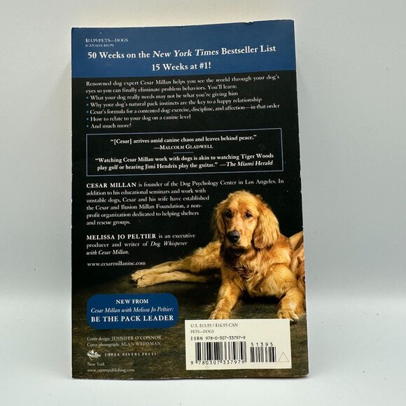 Cesars Way By Cesar Millan Melissa Jo Peltier 2006 Paperback Dog Training Guide - Picture 2 of 3